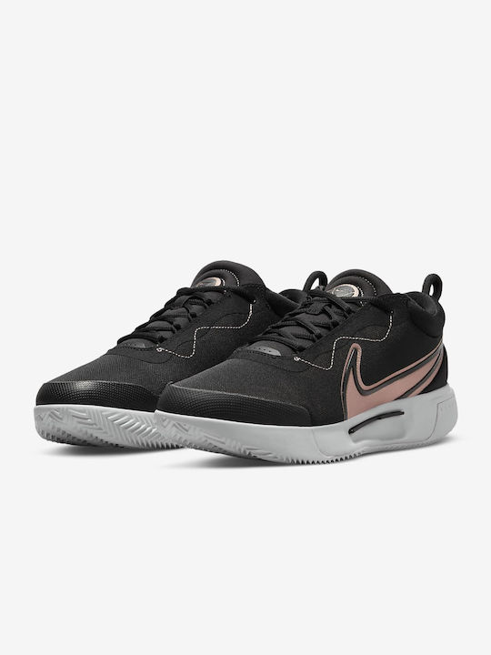 Nike Zoom Pro Γυναικεία Παπούτσια Τένις για Χωμάτινα Γήπεδα Black / Mtlc Red Bronze / White