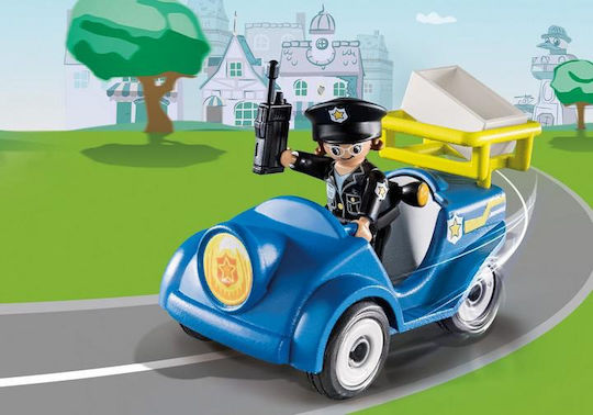 Playmobil Duck On Call Police Mini-Car for 3+ years years old