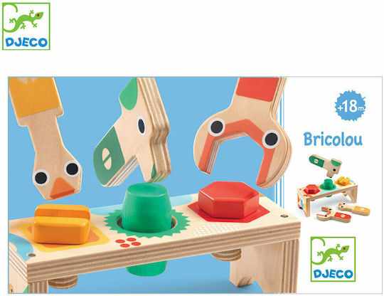 Djeco Kinderwerkbank Werkbank Tischler aus Holz