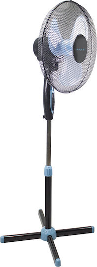 Beper Ventilator Sockel 35W Lüfterdurchmesser 40cm Schwarzer