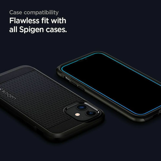 Spigen AlignMaster Full Face Tempered Glass Μαύρο (Galaxy M53 5G)