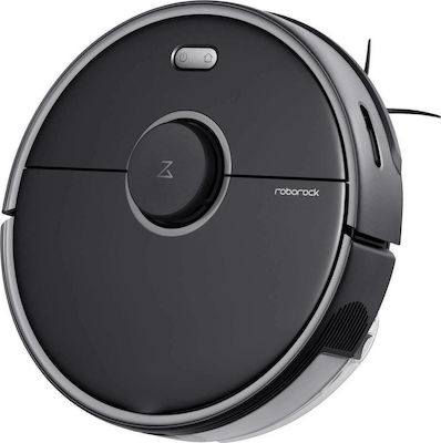 Roborock S5 Roboter-Staubsauger zum Staubsaugen & Wischen mit WLAN Schwarz