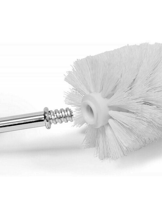 Relaxdays Plastic Toilet Brush Brown
