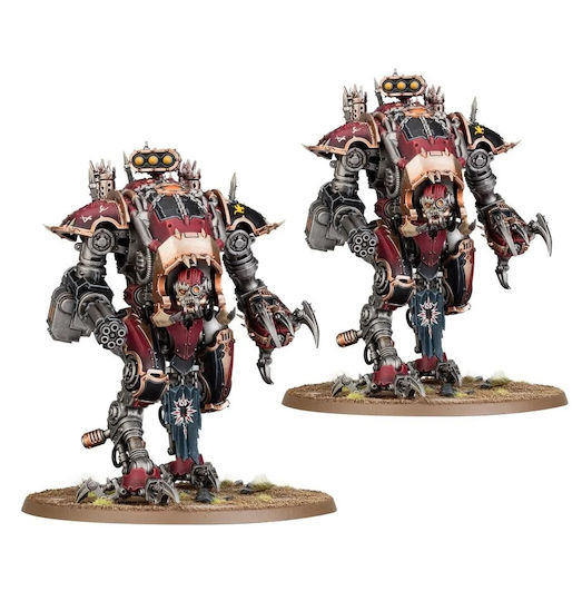Games Workshop Warhammer 40.000 Chaos Knights War Dogs Figure
