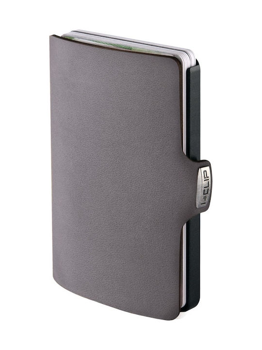 I-clip Soft Touch Мъжки Портфейл За Карти Gunmetal