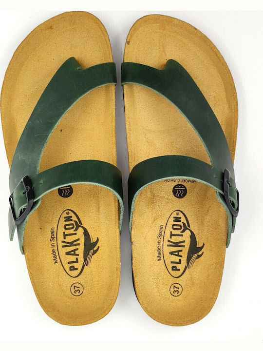 Battle Leather Women's Flat Sandals Anatomic Apure Forest