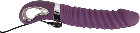 You2Toys Sweet Smile Warming Soft Vibrator Ρεαλιστικός Δονητής 23.5cm Purple