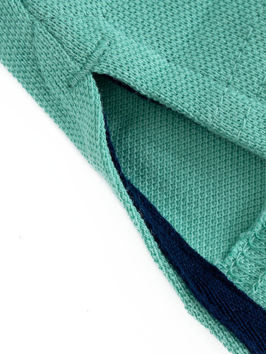 Women's Polo Blouse Short-sleeved Mint