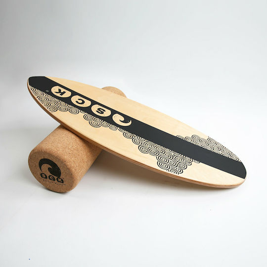 SCK Pro Black Balance Board 74x30x1.5cm