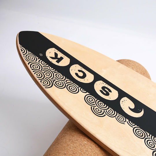 SCK Pro Black Balance Board 74x30x1.5cm