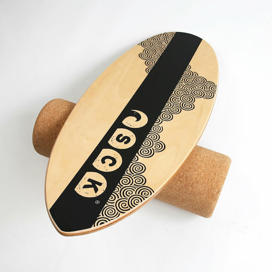 SCK Pro Black Balance Board 74x30x1.5cm