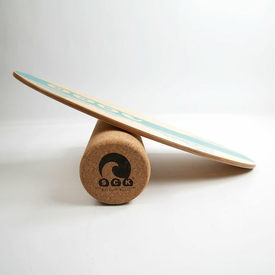 SCK Pro Balance Board Turquoise 74x30x1.5cm