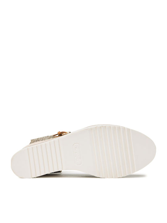 Isla Knit Damenplattformen im Espadrilles-Stil Sand
