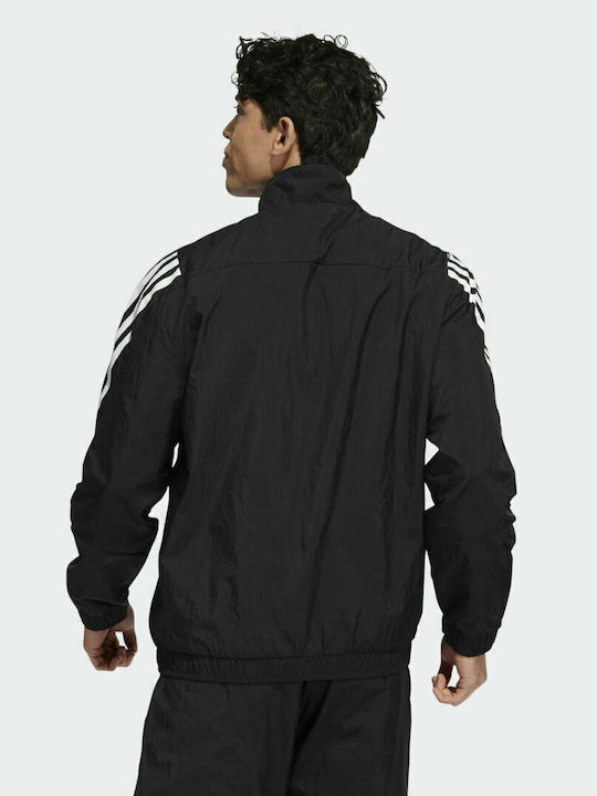 Adidas Future Icons Ανδρικό Μπουφάν Μαύρο