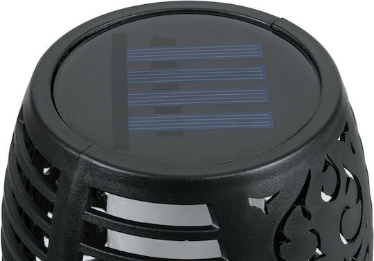 GloboStar Καρφωτό Ηλιακό Φωτιστικό Πυρσός 4W 200lm Θερμό Λευκό με Αισθητήρα Κίνησης και Φωτοκύτταρο IP65