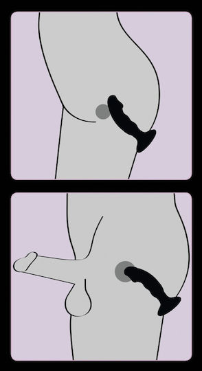 You2Toys Black Velvets Rechargeable Plug Anal Plug Black 14cm