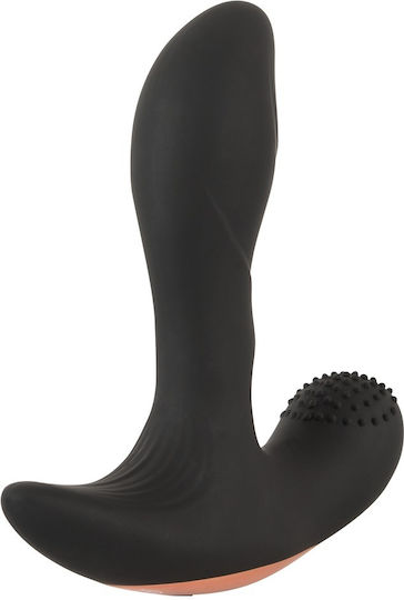 You2Toys Rebel Men's Gear Prostate Plug Anal Plug with Wireless Functionality and Vibration Black