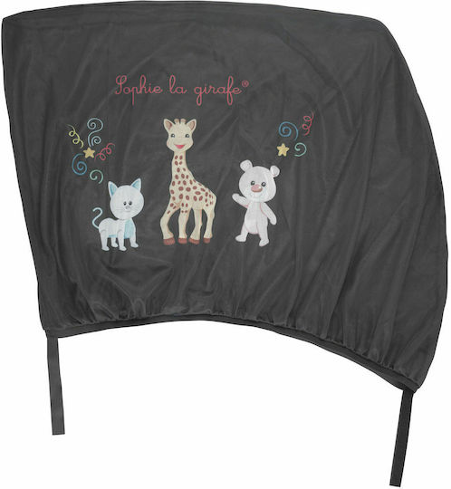 Sophie La Girafe Seitenschatten Auto-Sonnenschutz 59x56cm 2 Stück