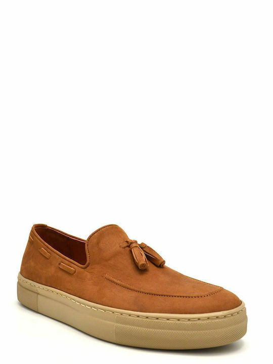 Men's Leather Loafers Tabac Brown