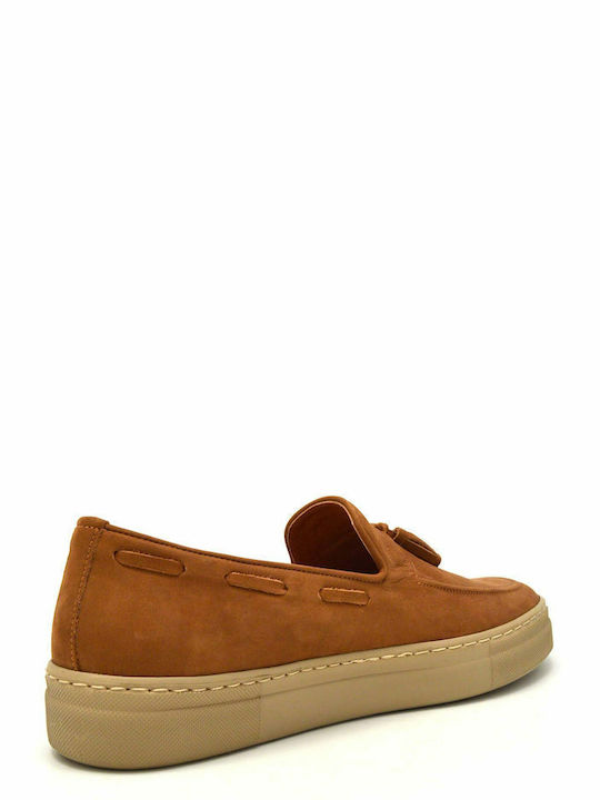 Men's Leather Loafers Tabac Brown