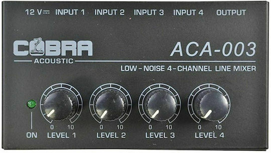 Cobra ACA-003 Αναλογικός Μίκτης 4.0 Καναλιών