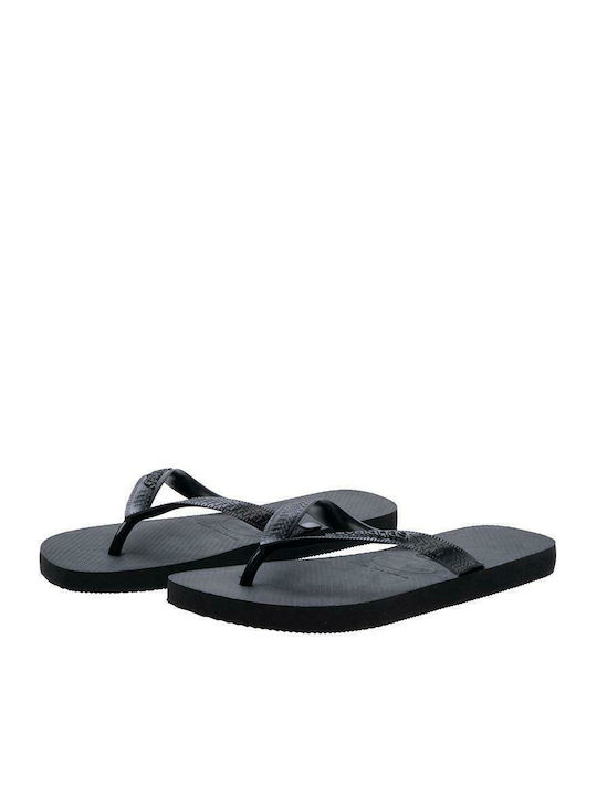 Top Men's Flip Flops Black