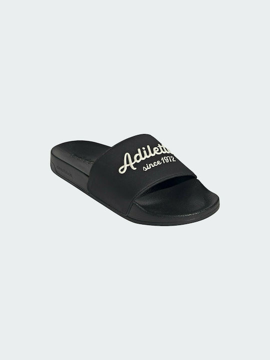 Adidas Adilette Shower Slides σε Μαύρο Χρώμα