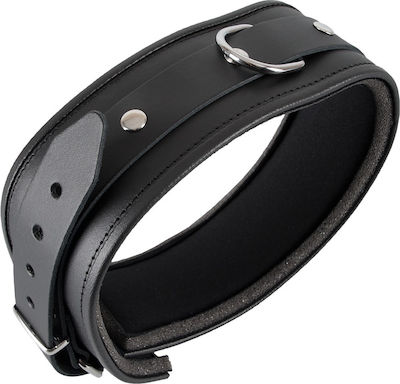 Zado Leather Collar L/XL Black Black