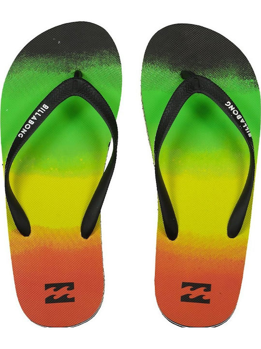 Tides Fade Men's Flip Flops Black