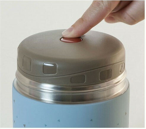 Miniland Silky Baby Food Thermos Stainless Steel Blue 600ml
