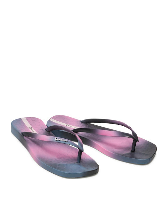 Fever Print Frauen Flip Flops in Rosa Farbe