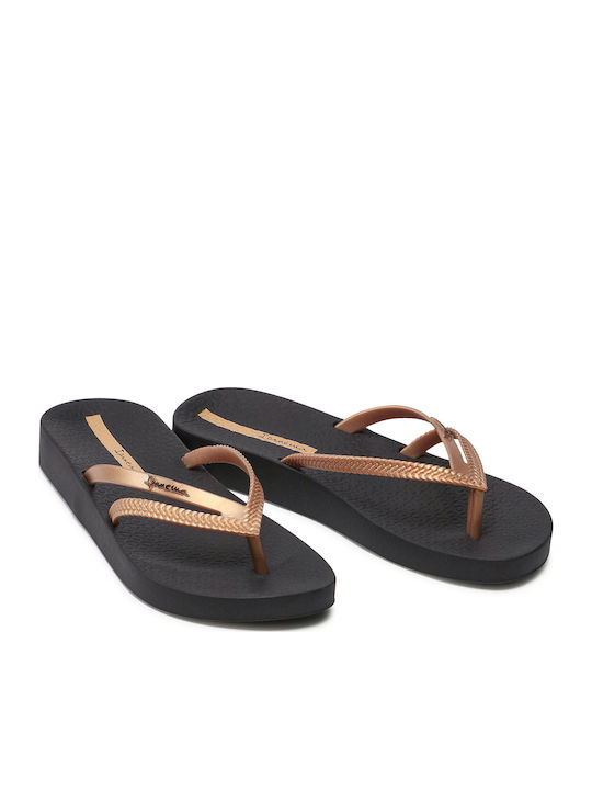 Bossa Soft Women's Flip Flops in Gold Color