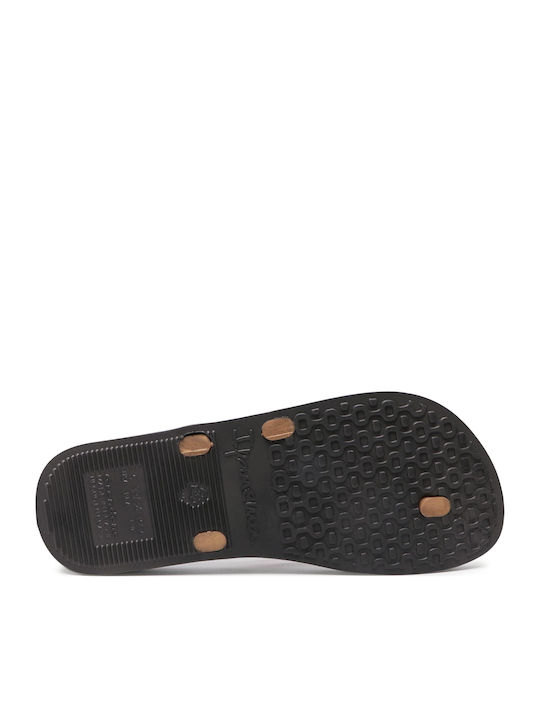 Bossa Soft Women's Flip Flops in Gold Color