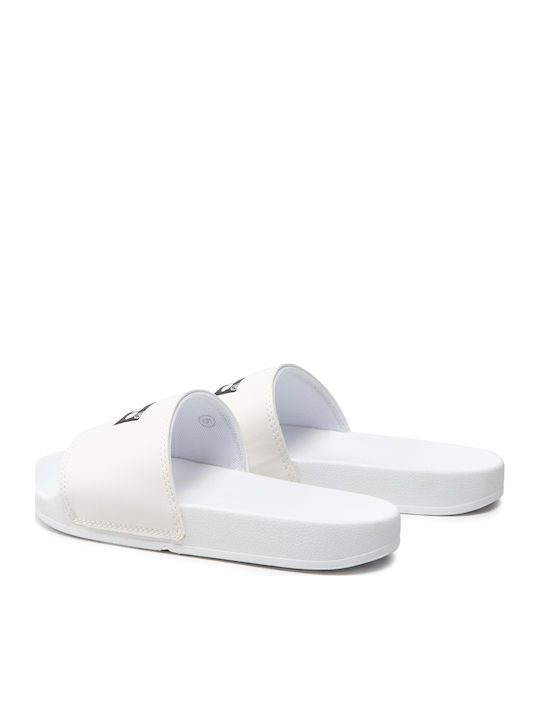 June Batwing Slides σε Λευκό Χρώμα