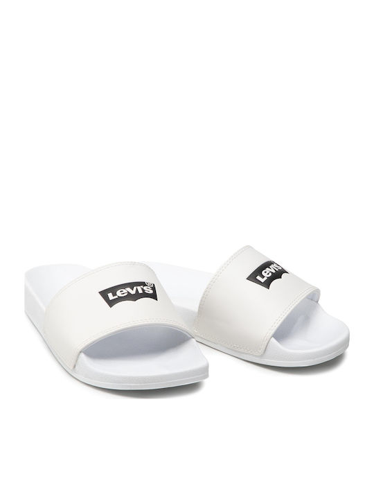 June Batwing Slides σε Λευκό Χρώμα