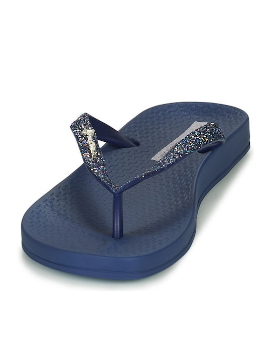 Lolita Women's Flip Flops in Navy Blue Color