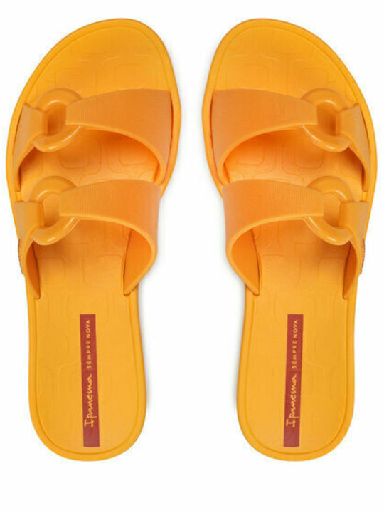 Ella Ad Frauen Flip Flops in Gelb Farbe