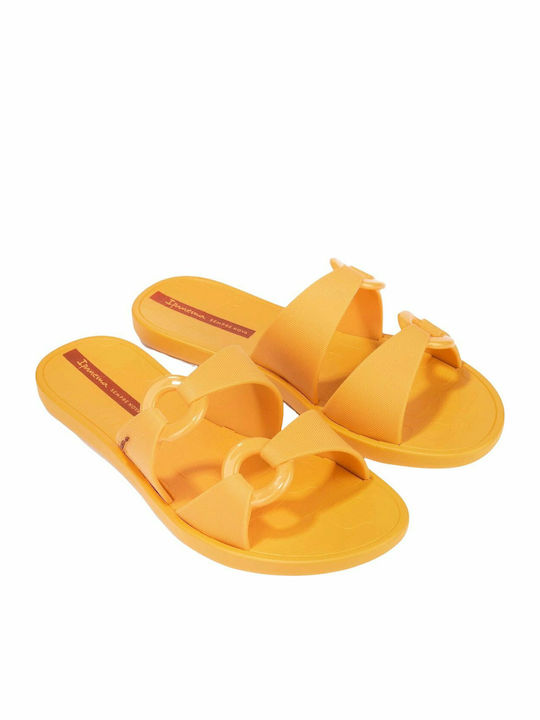 Ella Ad Frauen Flip Flops in Gelb Farbe