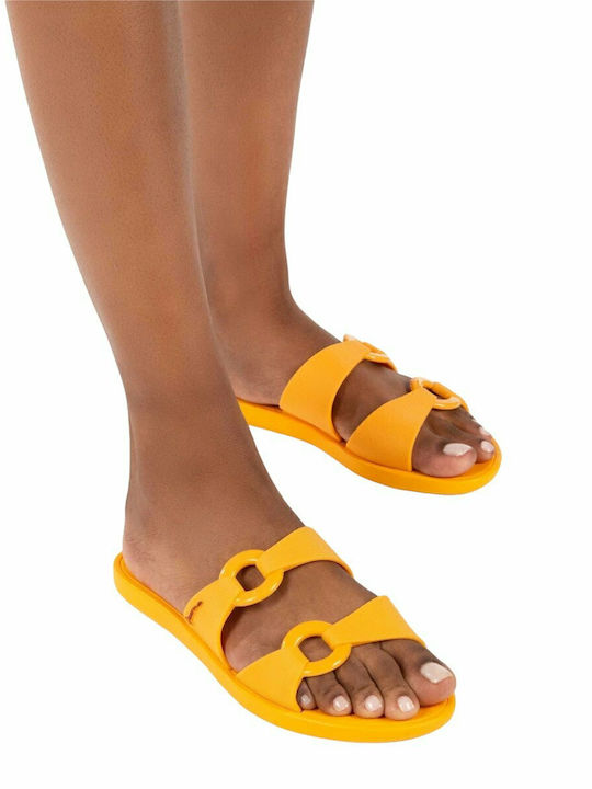 Ella Ad Frauen Flip Flops in Gelb Farbe