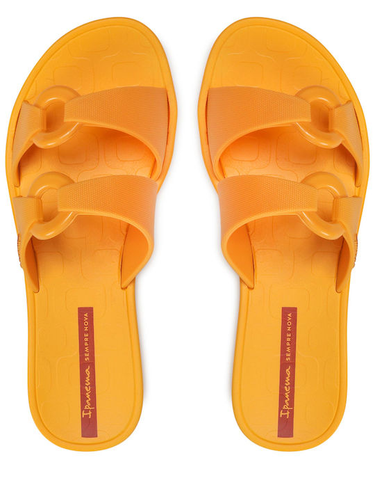 Ella Ad Frauen Flip Flops in Gelb Farbe