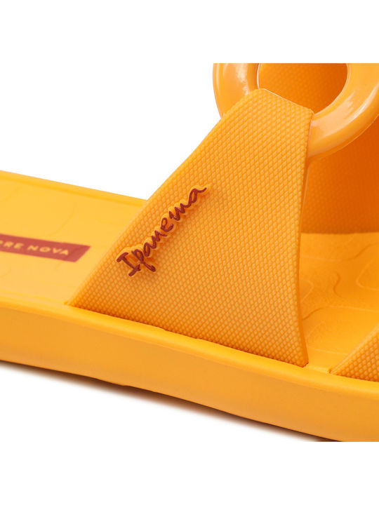 Ella Ad Frauen Flip Flops in Gelb Farbe