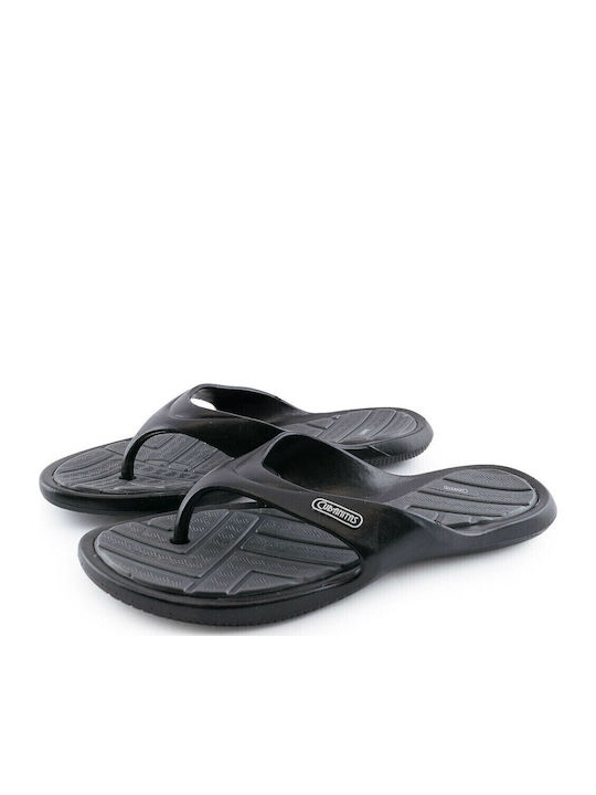 Damen-Flip-Flops in Schwarzem Farbe
