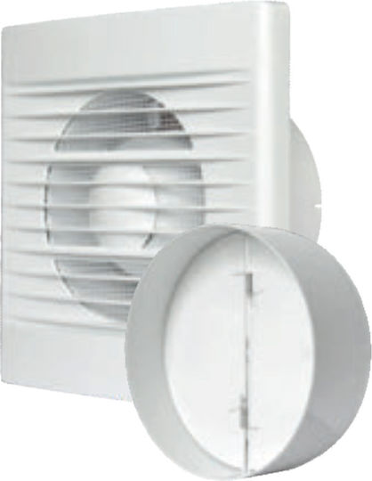 Dospel Styl 120 S Επιτοίχιος Εξαεριστήρας 120mm Λευκός