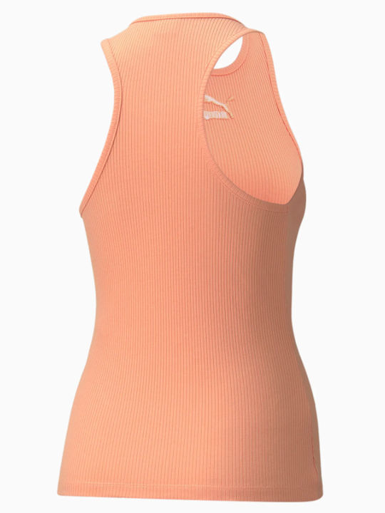 Classics Bluza Damă Fără Mâneci Roz Piersică