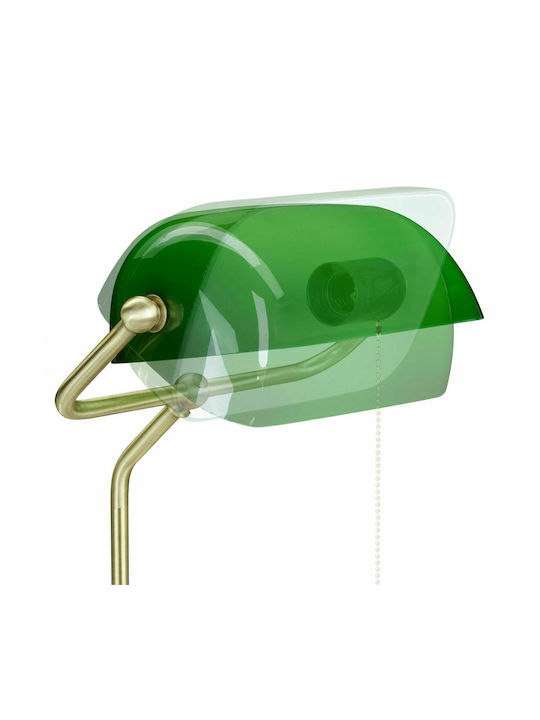 Relaxdays Relaxdays Office Lighting Banker for E27 Socket in Green Color