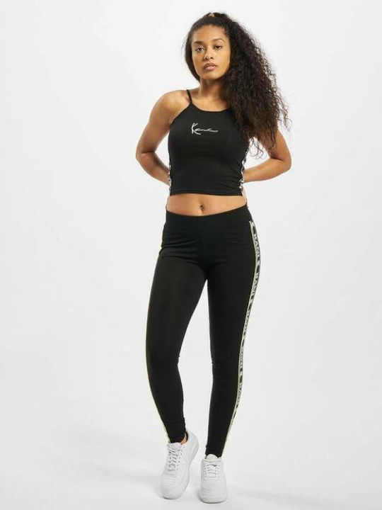 Women's Blouse Cotton with Straps Black