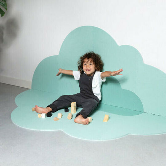 Quut Kinderbodenpuzzle Große Wolke Green 5Stück