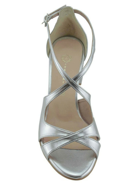 Sandalen Silber