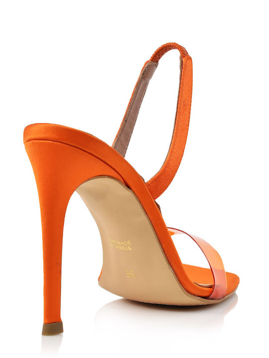 Fabric Sandals Orange