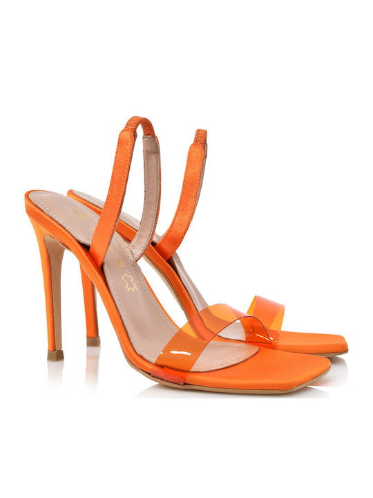 Fabric Sandals Orange
